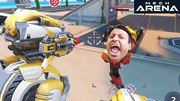 Javelin Rack 8 KILLSHOT , Mech Arena Funny Video 😅😂🤣