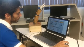 Brazo Robótico  Con LabVIEW  CuValles