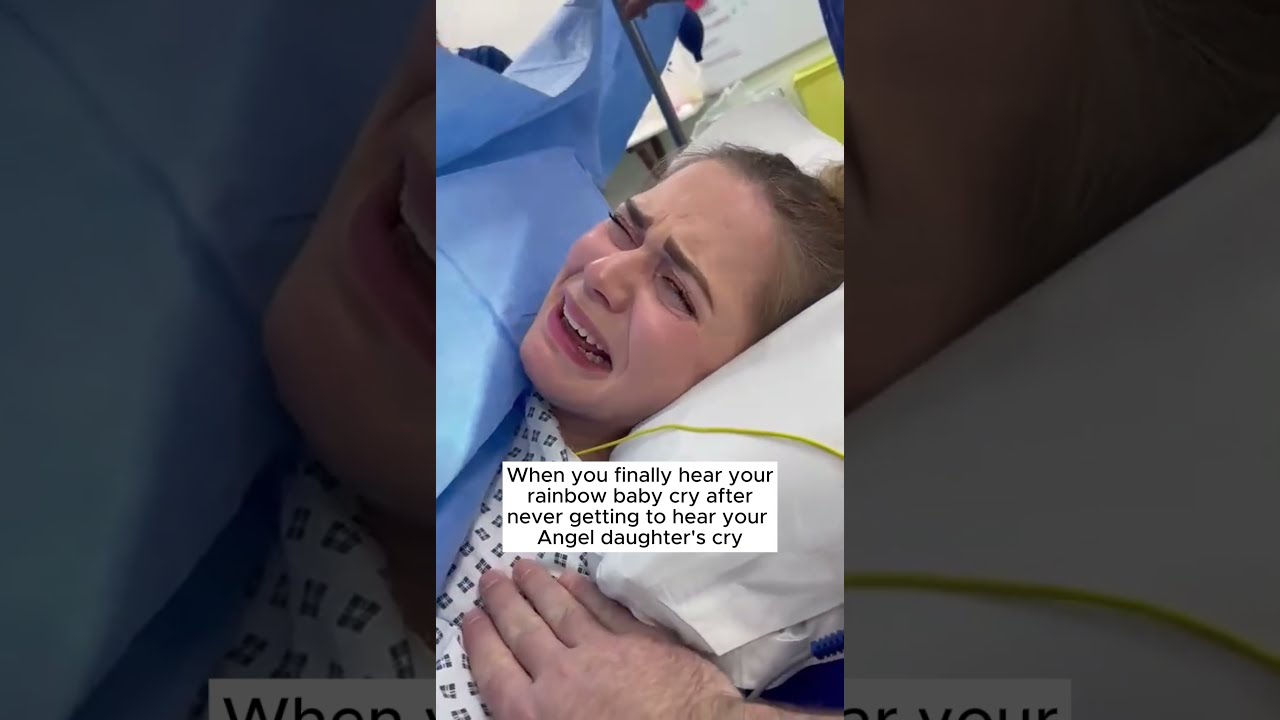 The Moment Hear Your Rainbow Baby Cry Rainbowbaby Pregnancy Motherhood Shorts