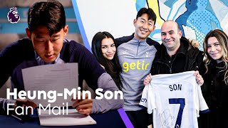 'I'M GETTING EMOTIONAL...'  Heartwarming moment HeungMin Son surprises Spurs fan | Fan Mail