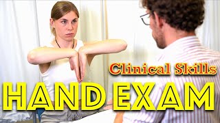 Hand​ Examination Clinical Skills Demonstration  Medical School Revision  Dr Gill