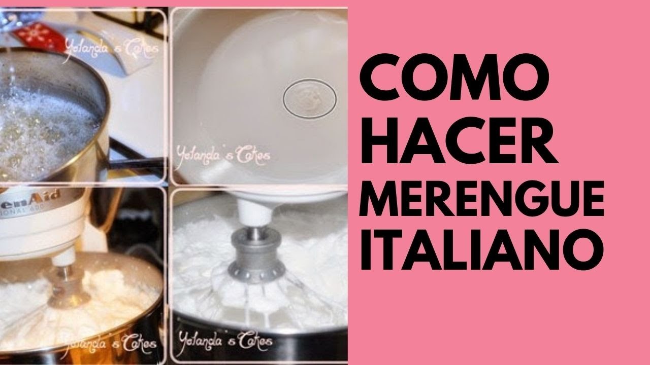 Como hacer Merengue