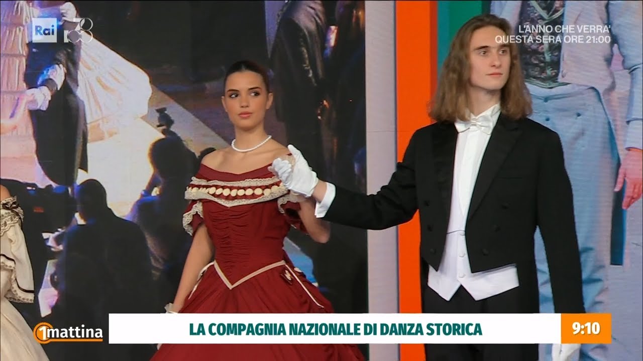Compagnia nazionale di danza storica: il gran ballo dell'800 - Unomattina 31/12/2024