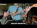 Fade Into You Bass Cover
