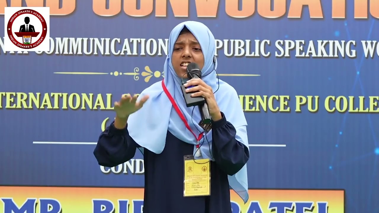 “The Voice of Tomorrow | Inspiring Students Speech” royal international school 