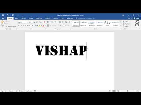 How to Make Stencils in Word