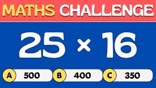 Ultimate Math Challenge I Can You Pass This Maths Quiz? | EASY to IMPOSSIBLE
