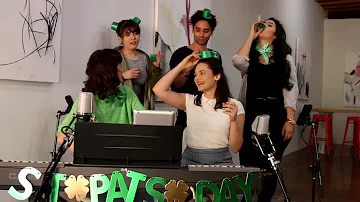 St Patricks Day "Funny Desk" Live Song featuring Adjoa Skinner & Abbey Howe