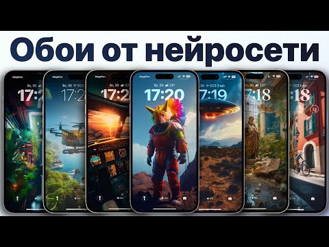 Эта нейросеть рисует ОФИГЕННЫЕ обои на iPhone… БЕСПЛАТНО!