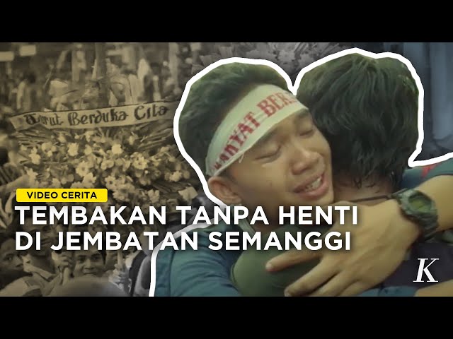 23 Tahun Reformasi Mei 1998, Tembakan Tanpa Henti di Jembatan Semanggi