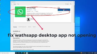 Fix Whatsapp Desktop app Not working in windows 10/11 (fixed) | 2023 screenshot 5