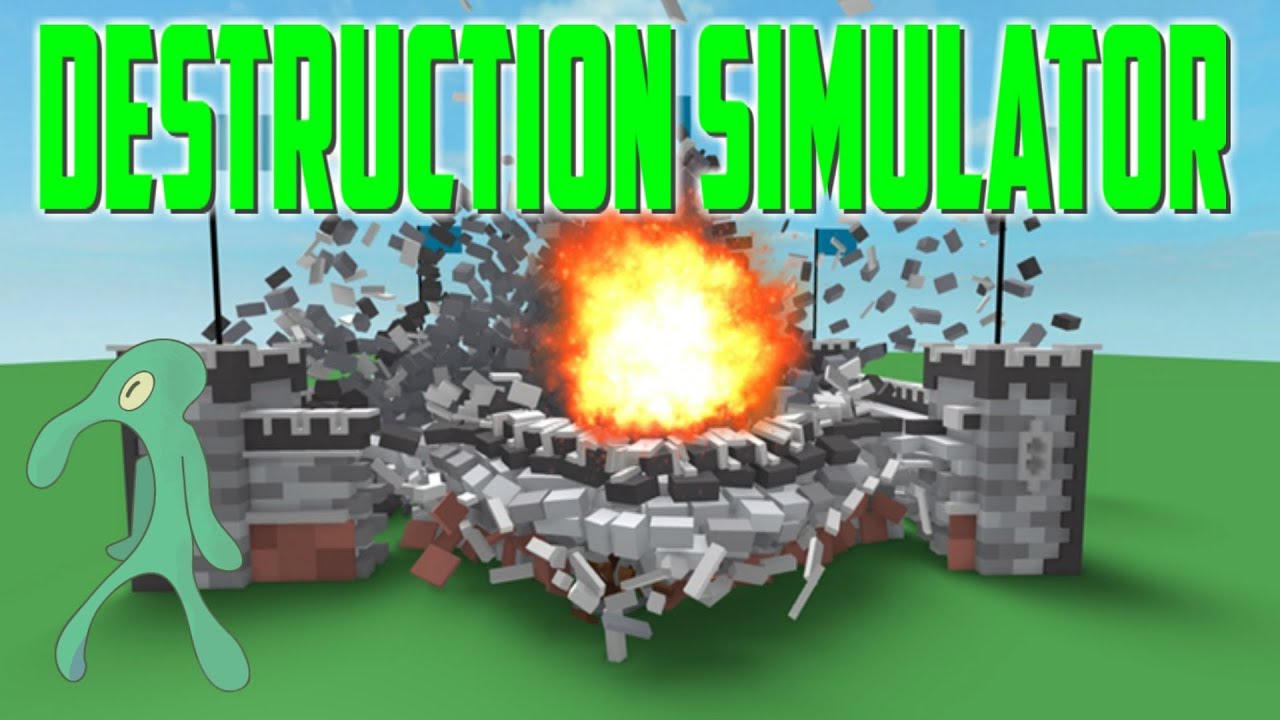 DESTROYING THINGS IN ROBLOX Destruction Simulator - YouTube