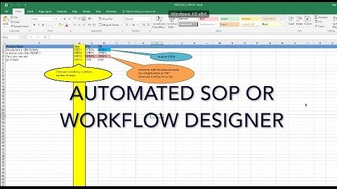 create automated sop or workflow in vba- vbatip#6