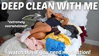 DEEP CLEANING MY ENTIRE LIFE ~ a much needed life reset vlog ~ (watch this if you need motivation)