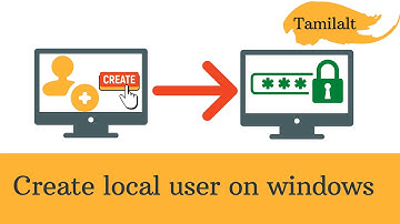 How to Create Local User on Windows 10 in Tamil