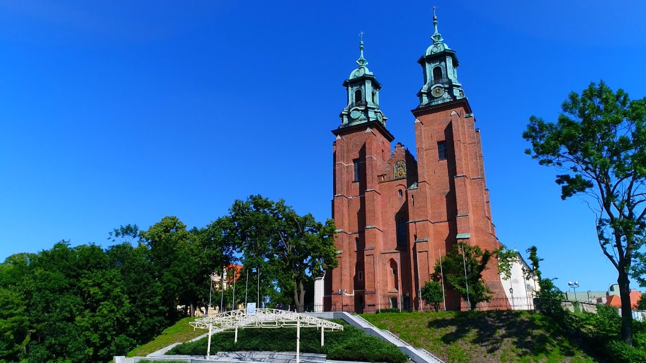 Gniezno z lotu ptaka