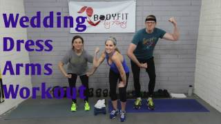 20 Minute Wedding Dress Arms Workout to tone your arms and back