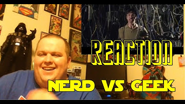 Epic Rap Battle: Nerd vs Geek (Rhett & Link) REACTION!!!
