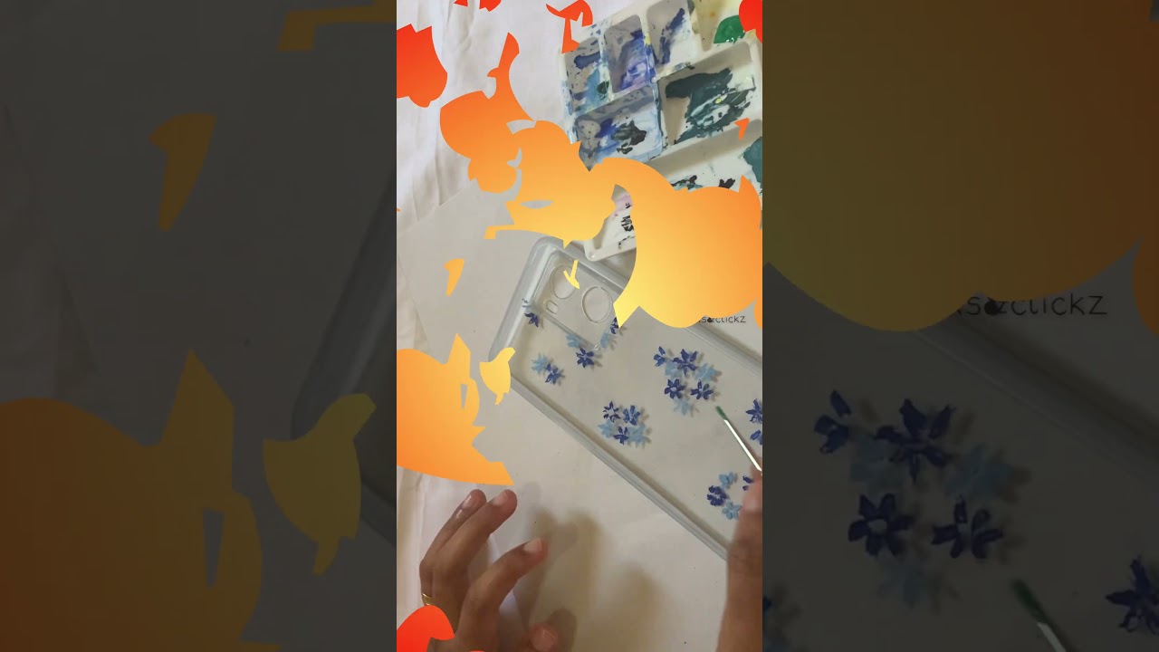 Craft tutorial shorts/craft ideas/ Mobile case recycle work