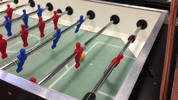 Autonomous foosball table: full system overview (one row of players connected)