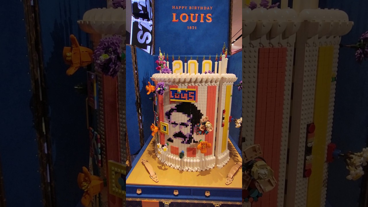 Louis Vuitton and LEGO Celebrate the LV Founders 200th Birthday