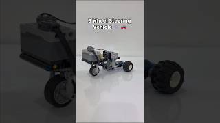 LEGO 3 Wheel Reliant Robin Steering⚙️🚗#LegoTechnic#Engineering