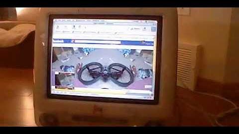 an old iMac G3 on the Internet