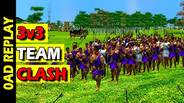 0AD 3v3 Team Clash