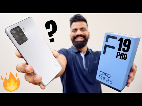 OPPO F19 Pro Unboxing & First Look | AI Color Portrait Video | AMOLED | 30W VOOC 4.0🔥🔥🔥