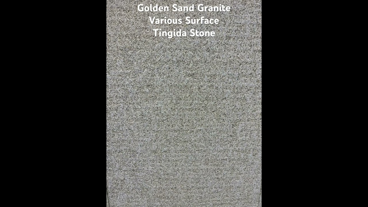 Golden Sand Granite various surface for global project
