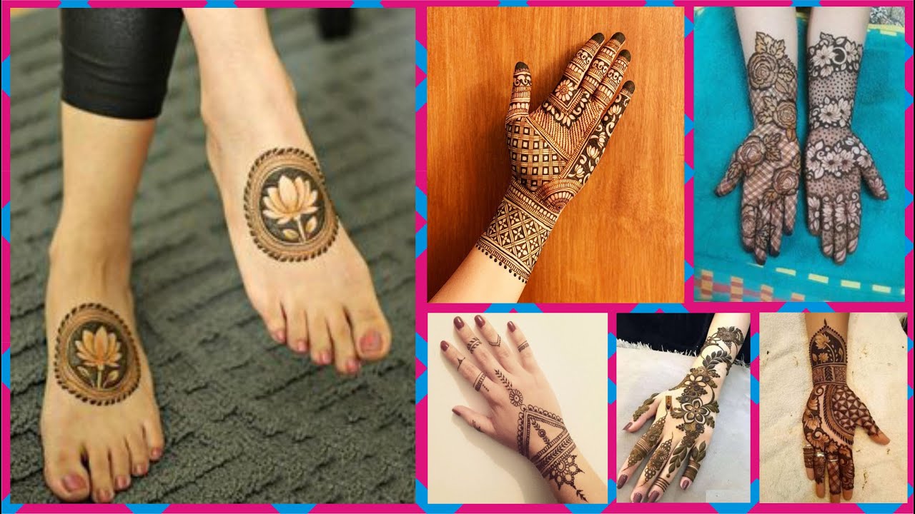 Beautiful & Stylish Arabic Mehndi Design 2020  Up To Date Mehandi Design