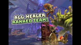 Sylvanus Support: ALL HEALER RANKED TEAM! - Smite Masters/GM Ranked