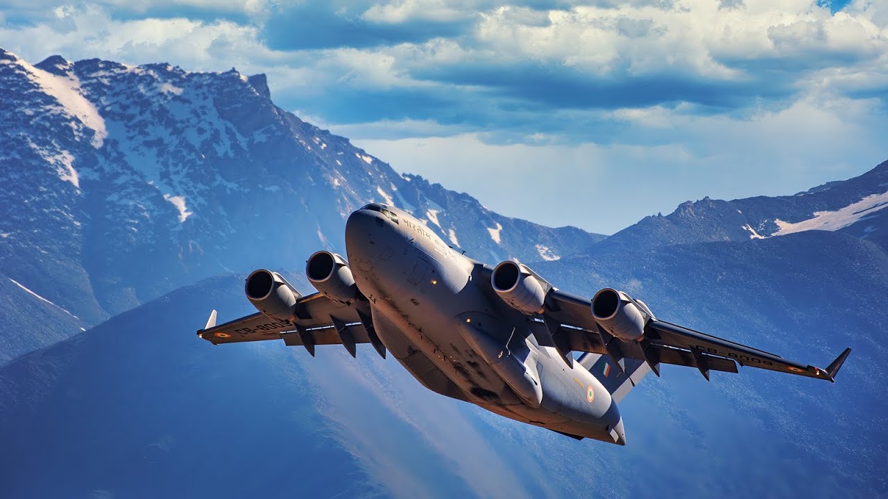 Art airplane painting aviation Boeing C boeing c 17 globemaster iii HD  wallpaper  Pxfuel