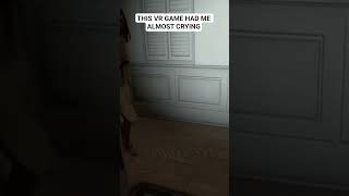 This VR game had me almost crying.   #paranormalactivity #gaming #vrgaming