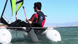 Review inflatable catamaran Minicat 310 ✌⛵