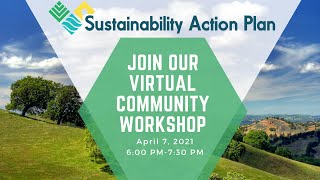 Sustainability Action Plan Workshop from April 7, 2021