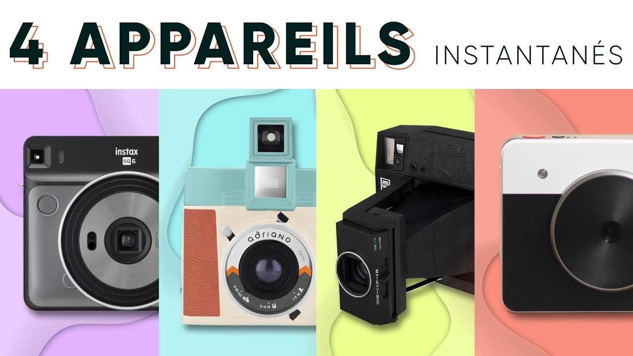 4 appareils photo instantanés alternatifs au Polaroid