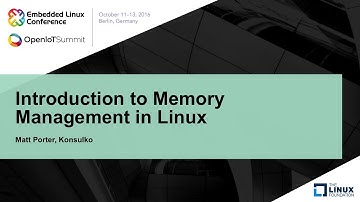 Introduction to Memory Management in Linux