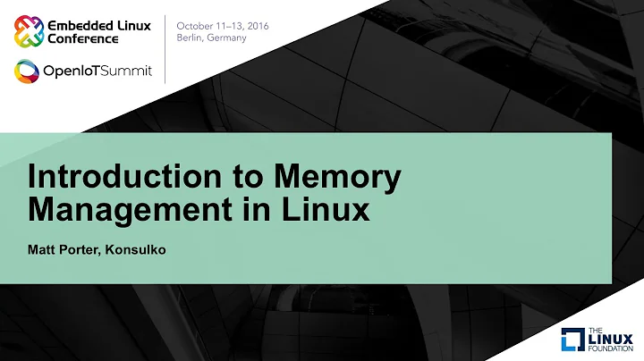 Introduction to Memory Management in Linux