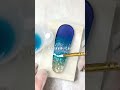 【レジン】スポンジを使った海レジン作ってみた！How to make sea resin with sponge 作り方 #Shorts