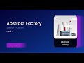 Abstract Factory Design Pattern Nedir?