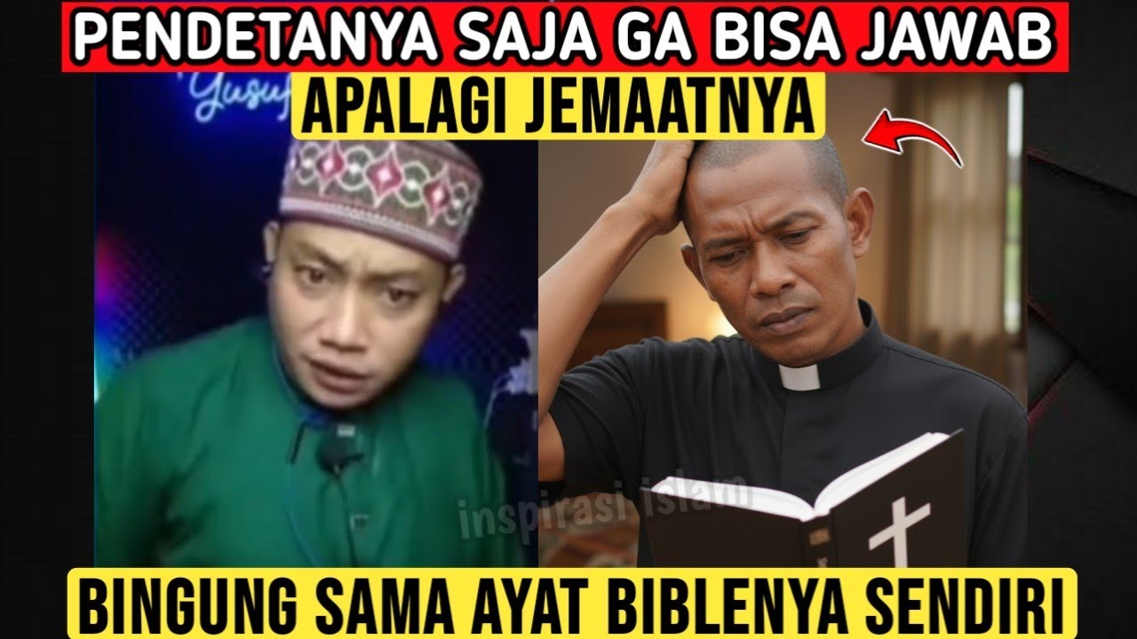 Debat Sengit🔥Pertanyaan Mudah,Pendetanya Saja Ga Bisa Jawab,Apalagi Jemaatnya