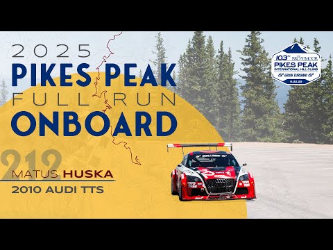 Pikes Peak Race Day Onboard 2025 | Matus Huska | 2010 Audi TTs