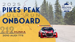 Pikes Peak Race Day Onboard 2025 Matus Huska 2010 Audi Tts