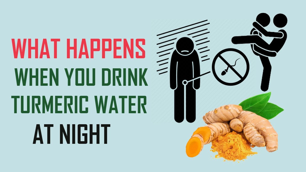 What Happens When You Drink Turmeric Water at Night ( Doctors Never Say