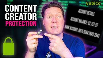 The Most SECURE Creator Account Protection - Yubikey 5 NFC Review 🔒