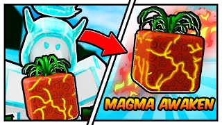 Magma Fruit Has The BEST Awakening (Roblox Bloxfruit) 