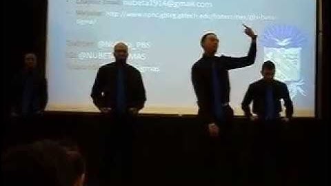 Georgia Tech 2014 Greek Convocation - Phi Beta Sigma