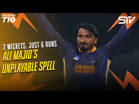 Ali Majid’s Sensational Spell! 2/6 Seals a Thrilling 8-Run Victory | Abu Dhabi T10 Highlights | ZR1H