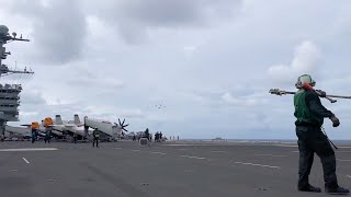 USS Harry S. Truman Flight Ops On 5-23-22